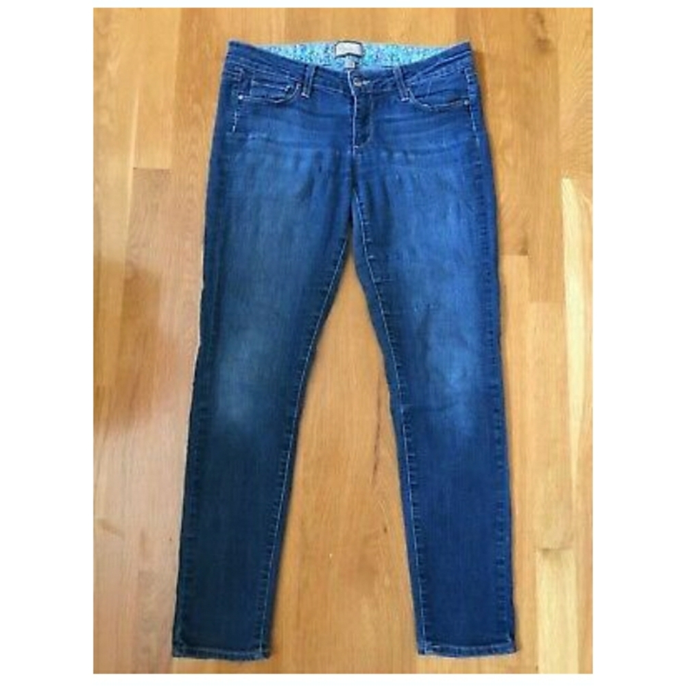 PAIGE Denim Peg Skinny Mid-Rise Women's Jean Sz 28